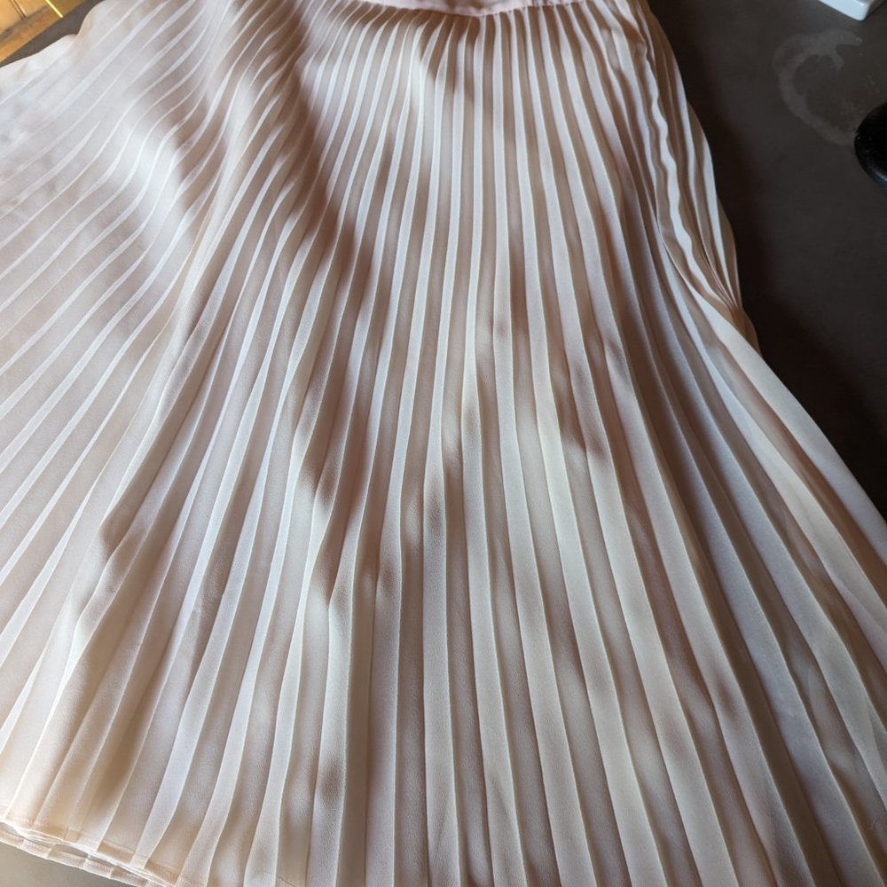 Sézane Dino Skirt | Nude (pale pink blush) - Picture 7 of 16